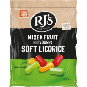 Sweets - RJS mixed fruit licorice