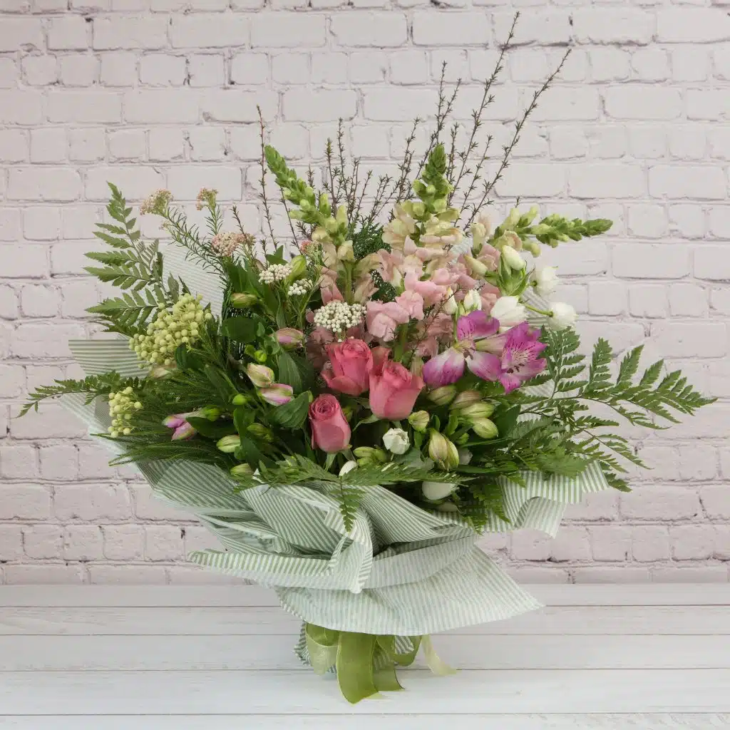 pastel flower bouquet