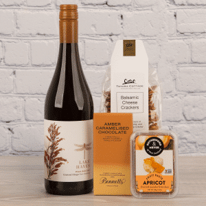 wine and nibbles gift box hamper nz delivery