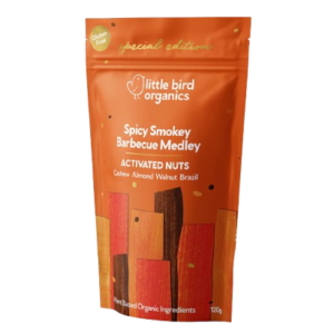 Little Bird Spicy Smokey BBQ nuts NZ