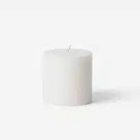 Unscented Pillar Candle