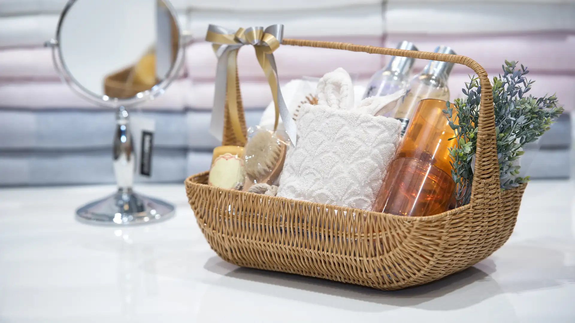 Cosy gift ideas - self care basket